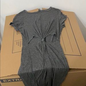 Grey t shirt dress